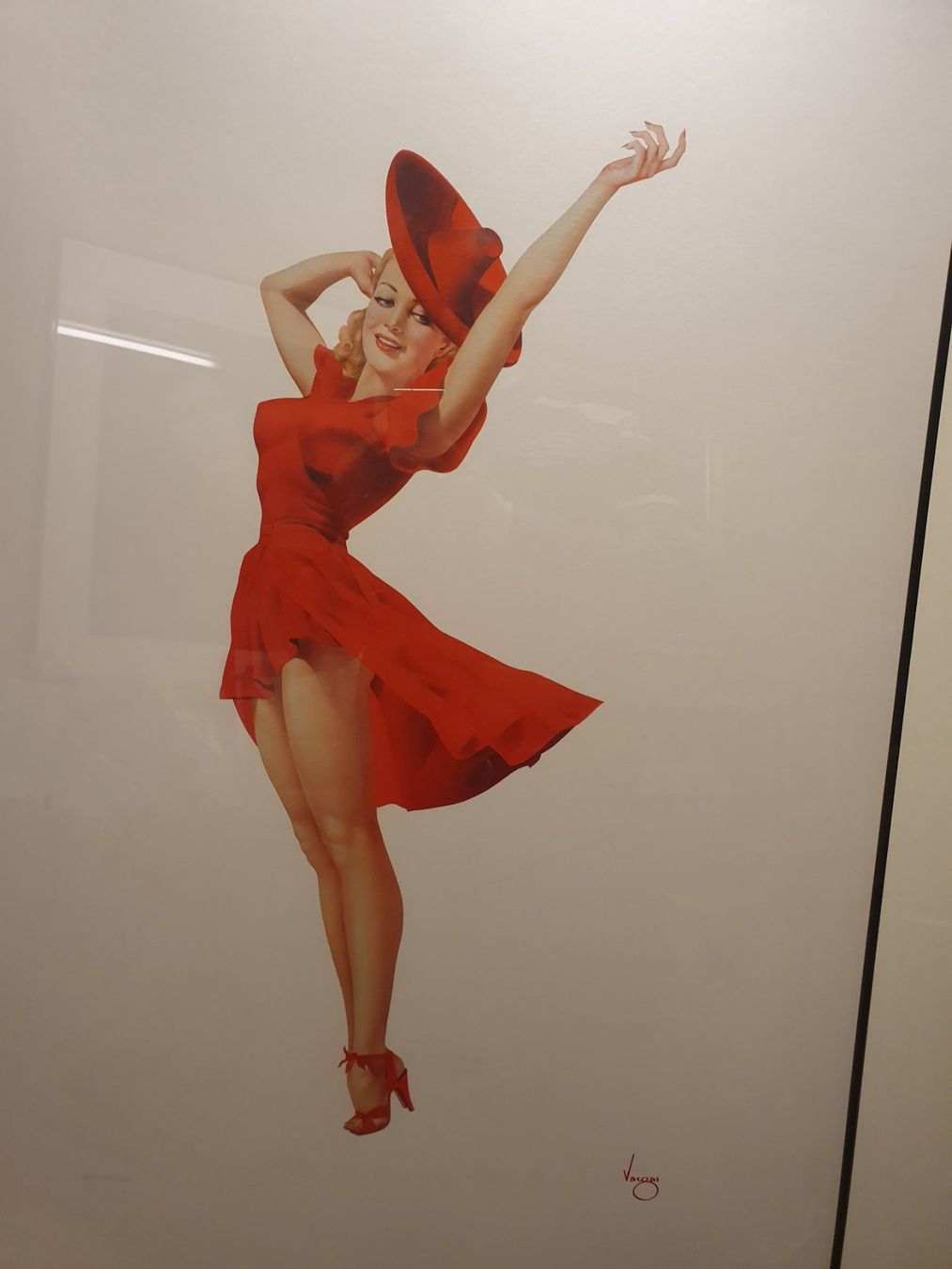 Grafiken & Lithographien: "LADY IN RED" par Alberto Vargas – Gebraucht aus Le Grand-Saconnex von Rgt87 1