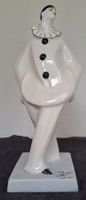 Pierrot-Art-Deco Skulptur-Keramik/Künstler DAX