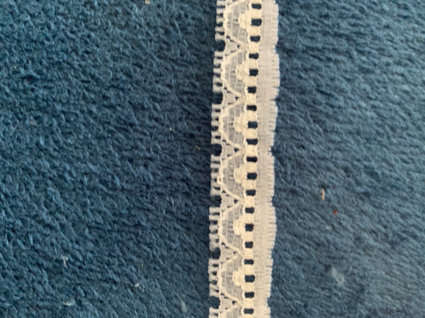 Dekobänder: Borte Band spitze weiss durchbrochen1cm5 – Neu (gemäss Beschreibung) aus Buchs SG von Billikatze5 1