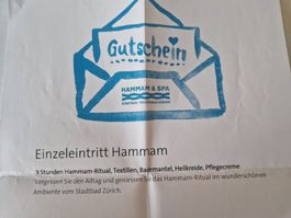 Gutschein Hammam & Spa Stadtbad Zürich