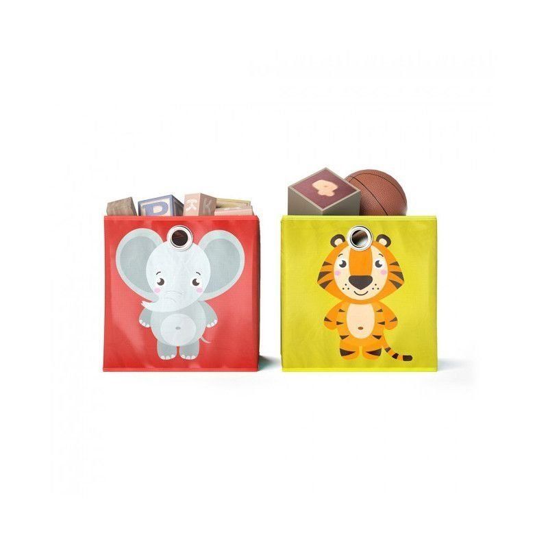 Scaffali: Faltbox - Elefant Tiger - 30x30x30cm - Kinderregal - Box – Usato da Wallenwil venduto da toesstal-vertrieb 5
