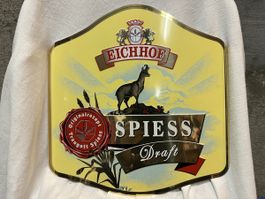Eichhof spiess draft bier Werbung Reklame 