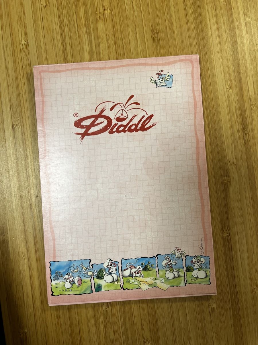 Blocs de correspondance: A5 Diddle Schreibblock – D'occasion à Läufelfingen par stephiesheena