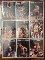 1992 NBA SKYBOX INT. 9 cards - JOHN STOCKTON