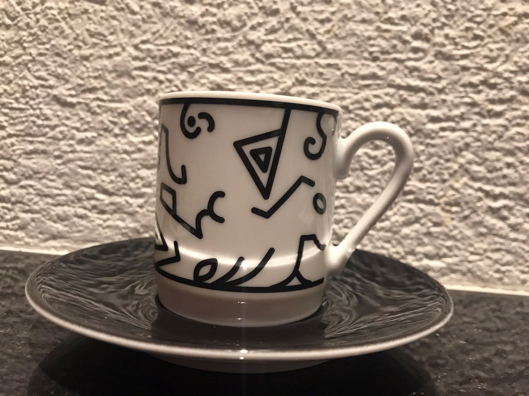 Tazze: Black & White Espressotassen – Usato da Niederweningen venduto da baghirac 3