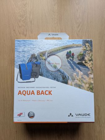 2 sacoche velo Vaude 48l - Aqua back