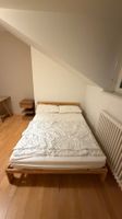 Bett & Matratze 140x200 (Ikea Neiden & Abygda)