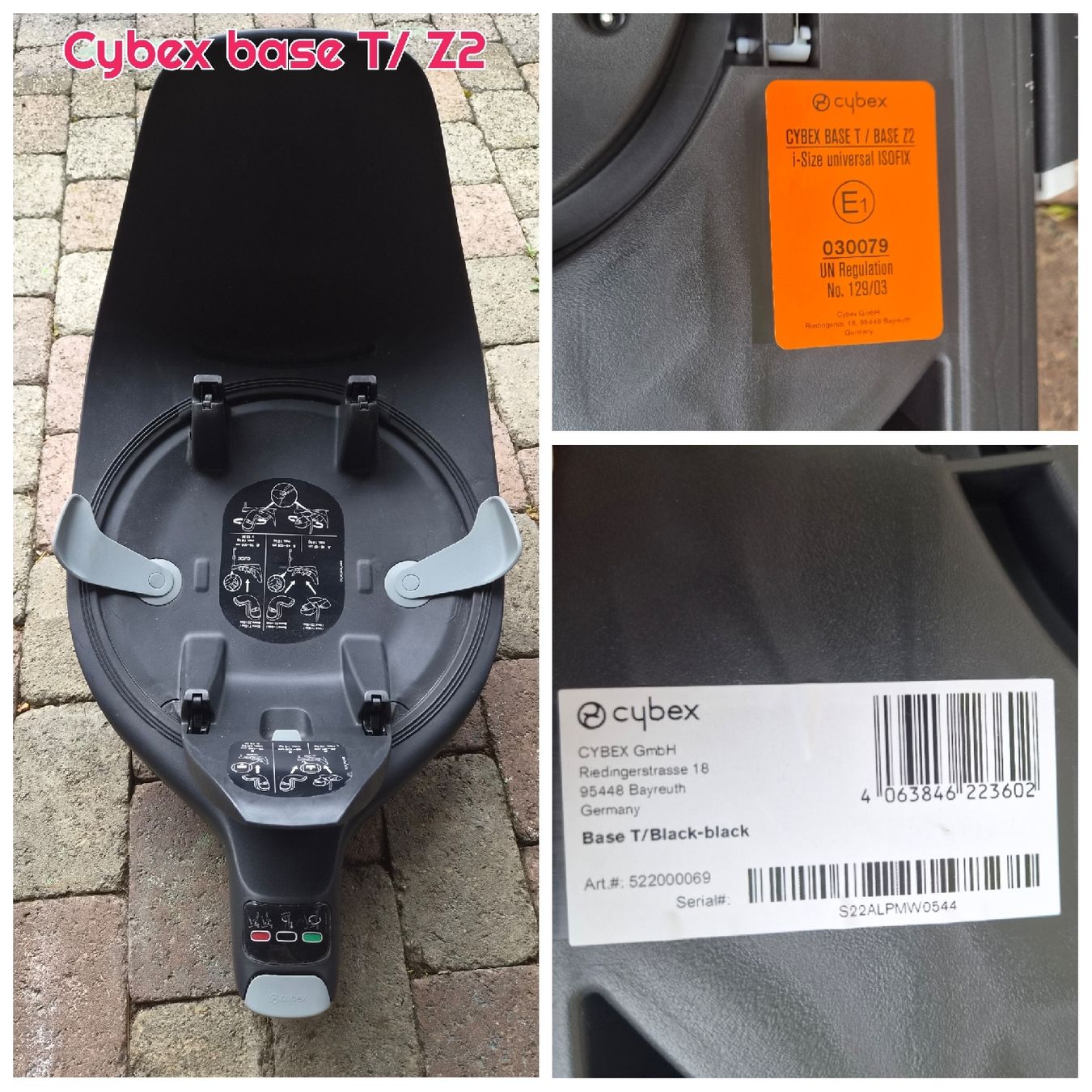 Cybex Auto-Kindersitze: Babyschale mit Base – Gebraucht aus Attikon von fab_2yct 1