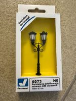 Viessmann 6073, HO, Parklaterne zweiflammig, LED warmweiss