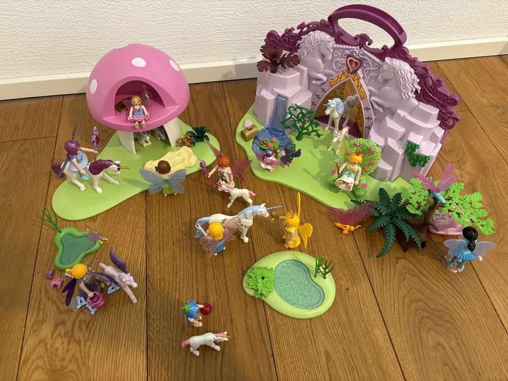 PLAYMOBIL 4196 – Feenwelt: Glockenblumenfee Mit Schubkarre & Gartengeräten