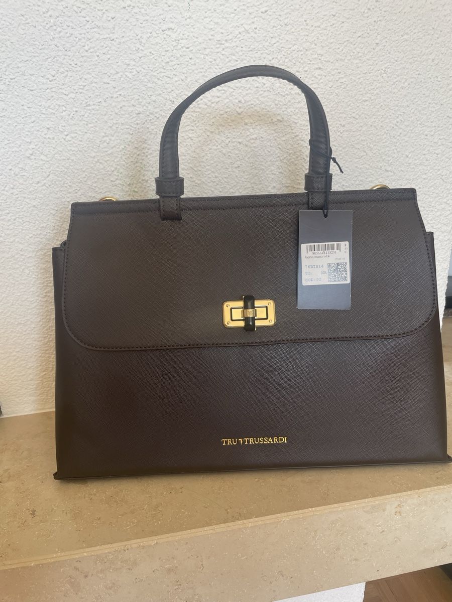 Trussardi Borse: Trussardi Handbag, Brown Leather – Nuovo e nell'imballaggio originale da Zürich venduto da ari_8587