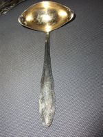 antiker WMF Silber I/0 Saucenlöffel Schöpflöffel Vergoldung!