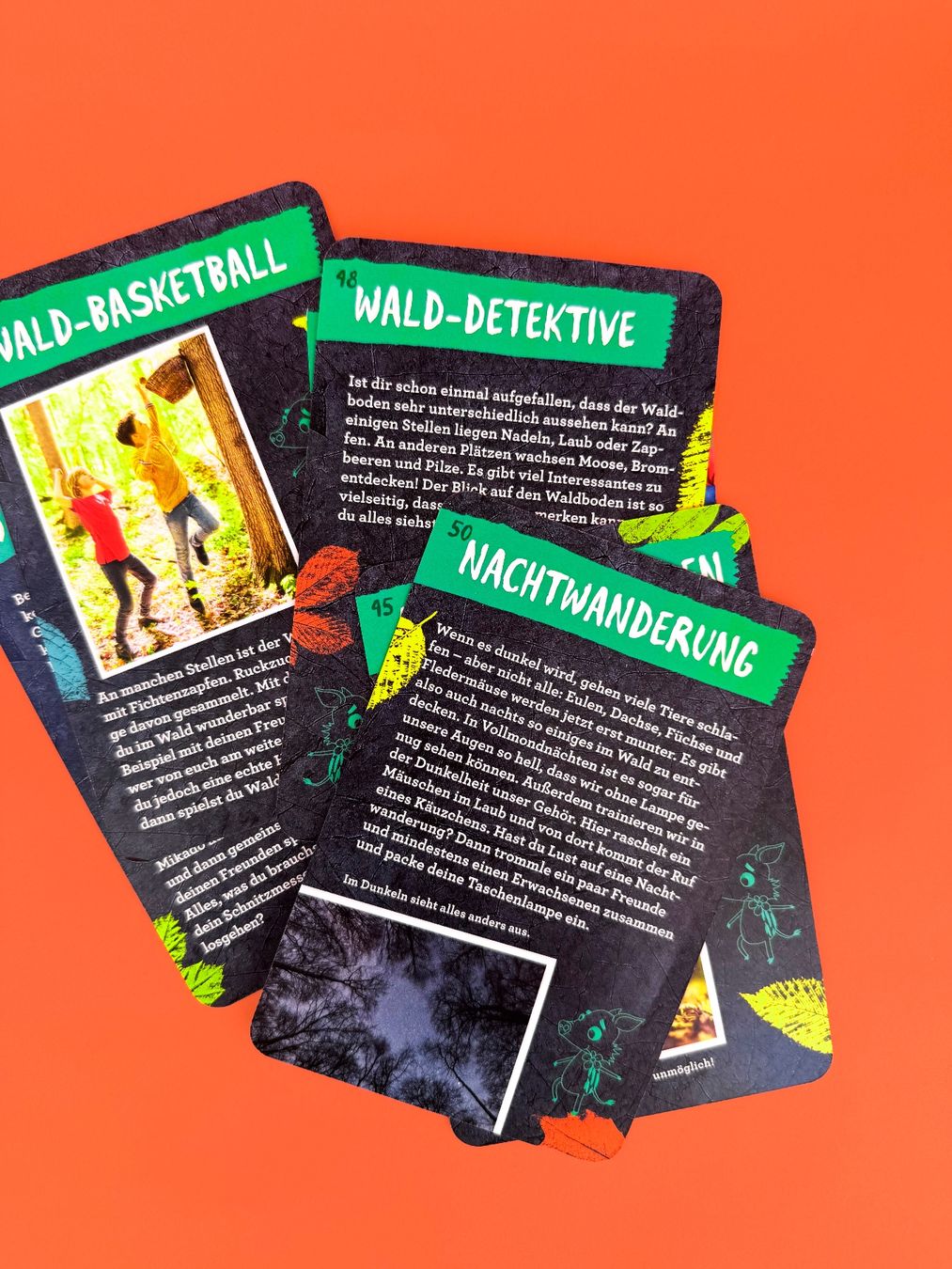 Giochi: 50 Wald-Abenteuer Karten – Nuovo (secondo la descrizione) da Zürich venduto da kj_8465 4