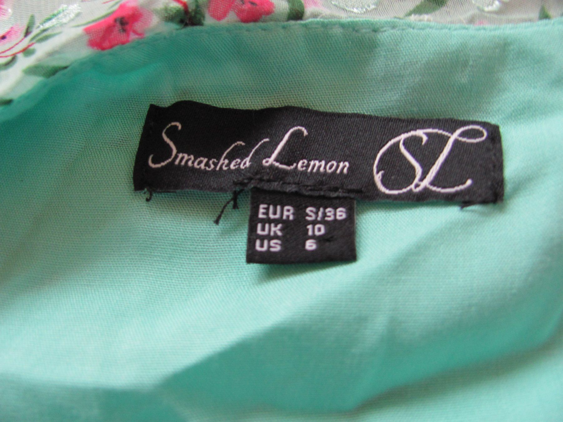 Vestiti: Smashed Lemon Kleid mit Blumenmuster, Gr. 36/S – Nuovo e nell'imballaggio originale da Gümligen venduto da Fantapanda 3