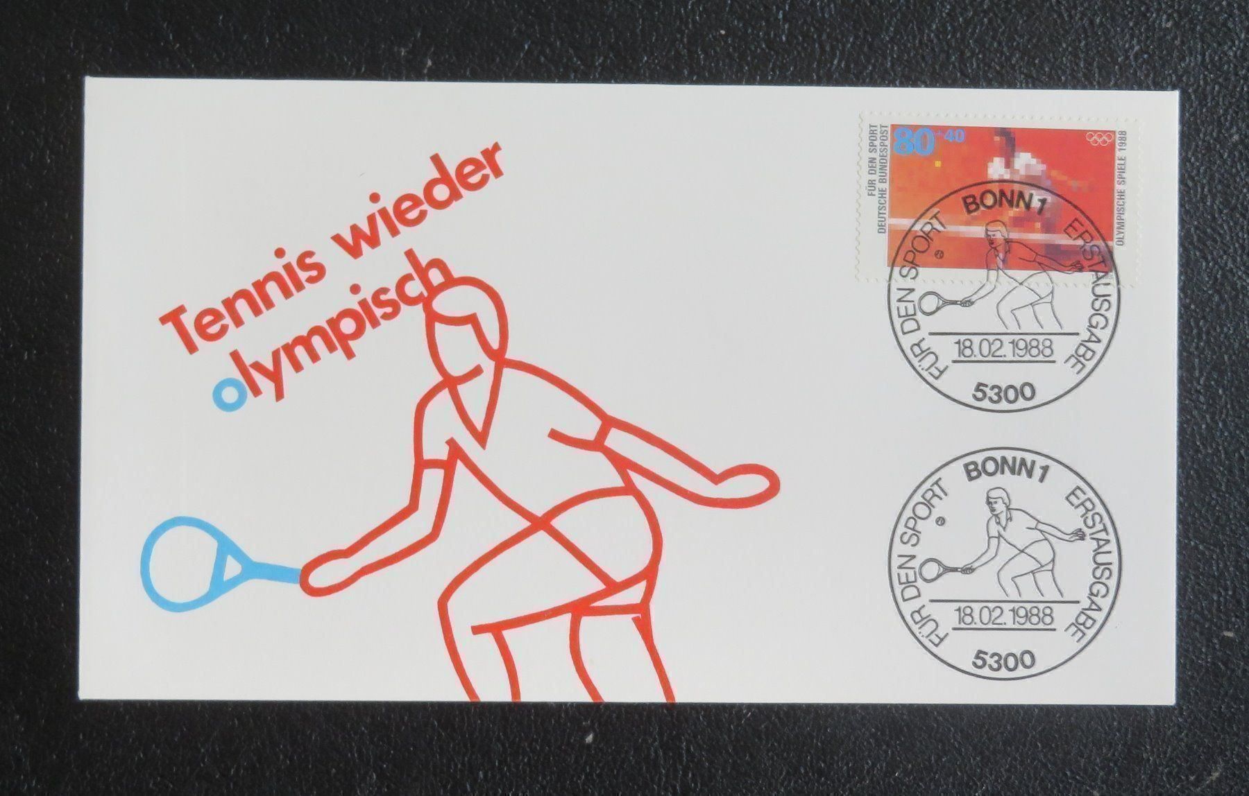 Tutti i francobolli: Ersttagsbrief Tennis Bonn 1988 – Nuovo (secondo la descrizione) da Lachen SZ venduto da peace0