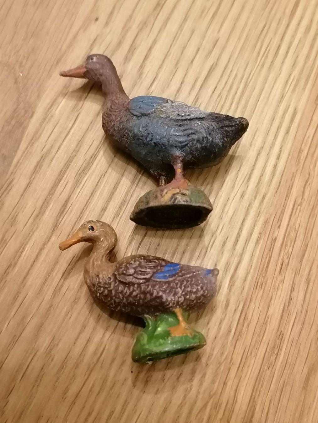 Statuette: Elastolin Tierfiguren - Entenpaar / Erpel und Ente – Usato da Basel venduto da vintagecollector 3