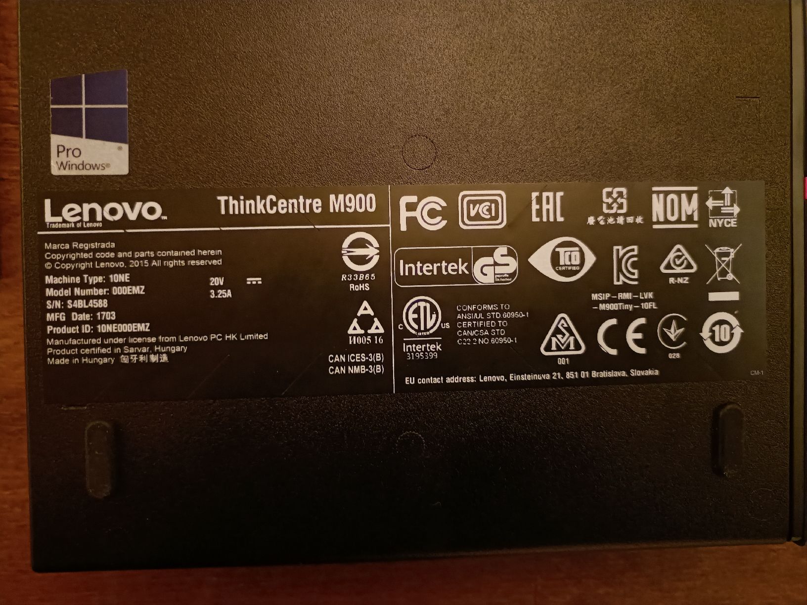 Lenovo PCs: Lenovo M900 tiny – D'occasion à Möriken AG par koe_9m7l 3