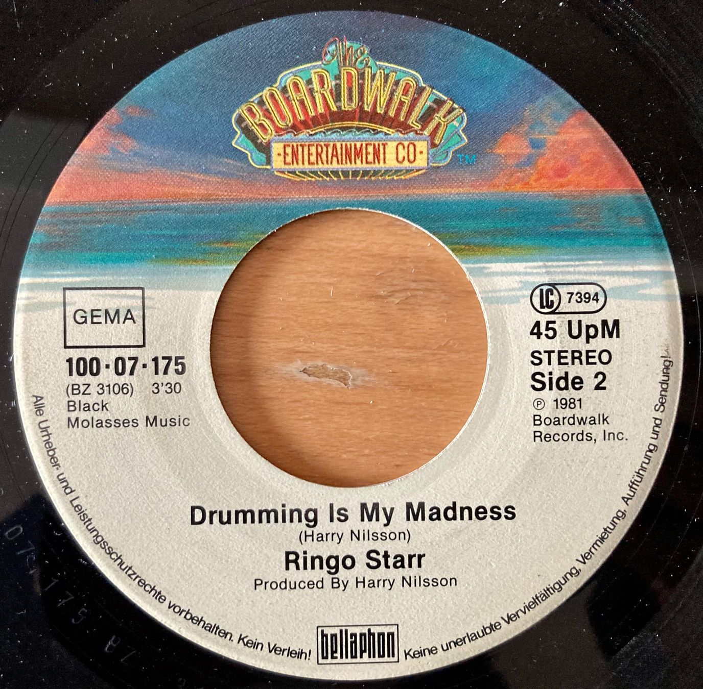 Vinyles: BEATLES / RINGO STARR - WRACK MY BRAIN – D'occasion à Poliez-Pittet par Newtown-Records 2