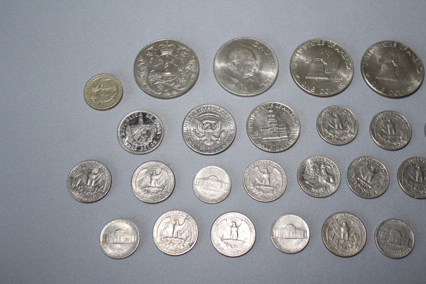 Tutti le monete: Div. Münzen usw. Dollar Pesos Pound  ...... – Usato da Istighofen venduto da muech40 4