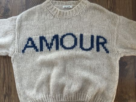 Design by Si Pullover beige Grösse XS/S 