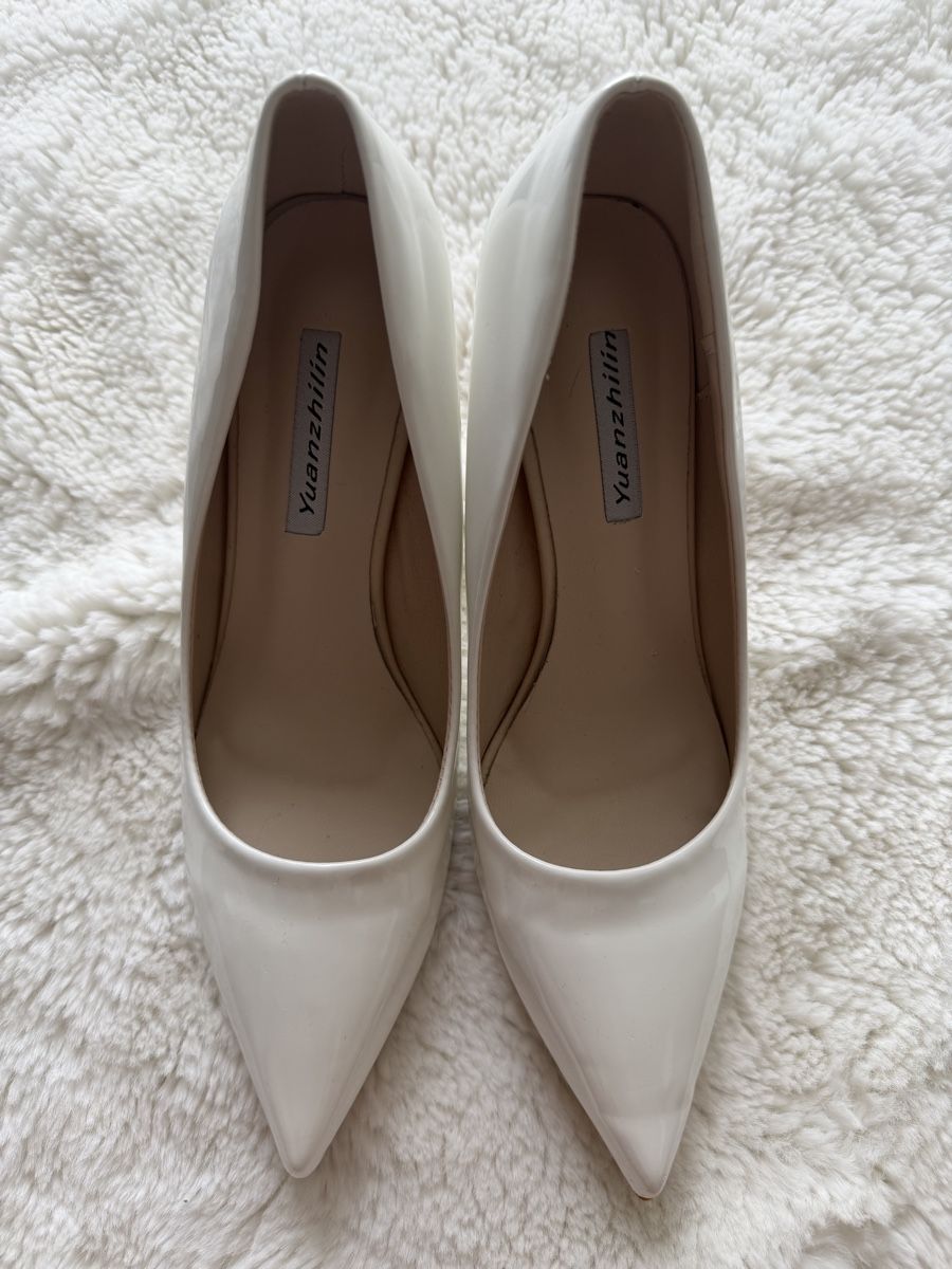 Damenschuhe: Highheels weiss – Neu (gemäss Beschreibung) aus Villmergen von mel_5ywd 1