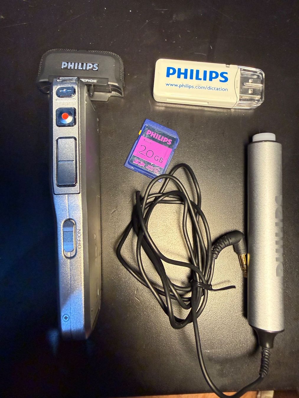 Philips Aufnahmegeräte: Dictaphone Numérique Philips Digital Pocket Memo – Gebraucht aus Marin-Epagnier von EagleOne 2
