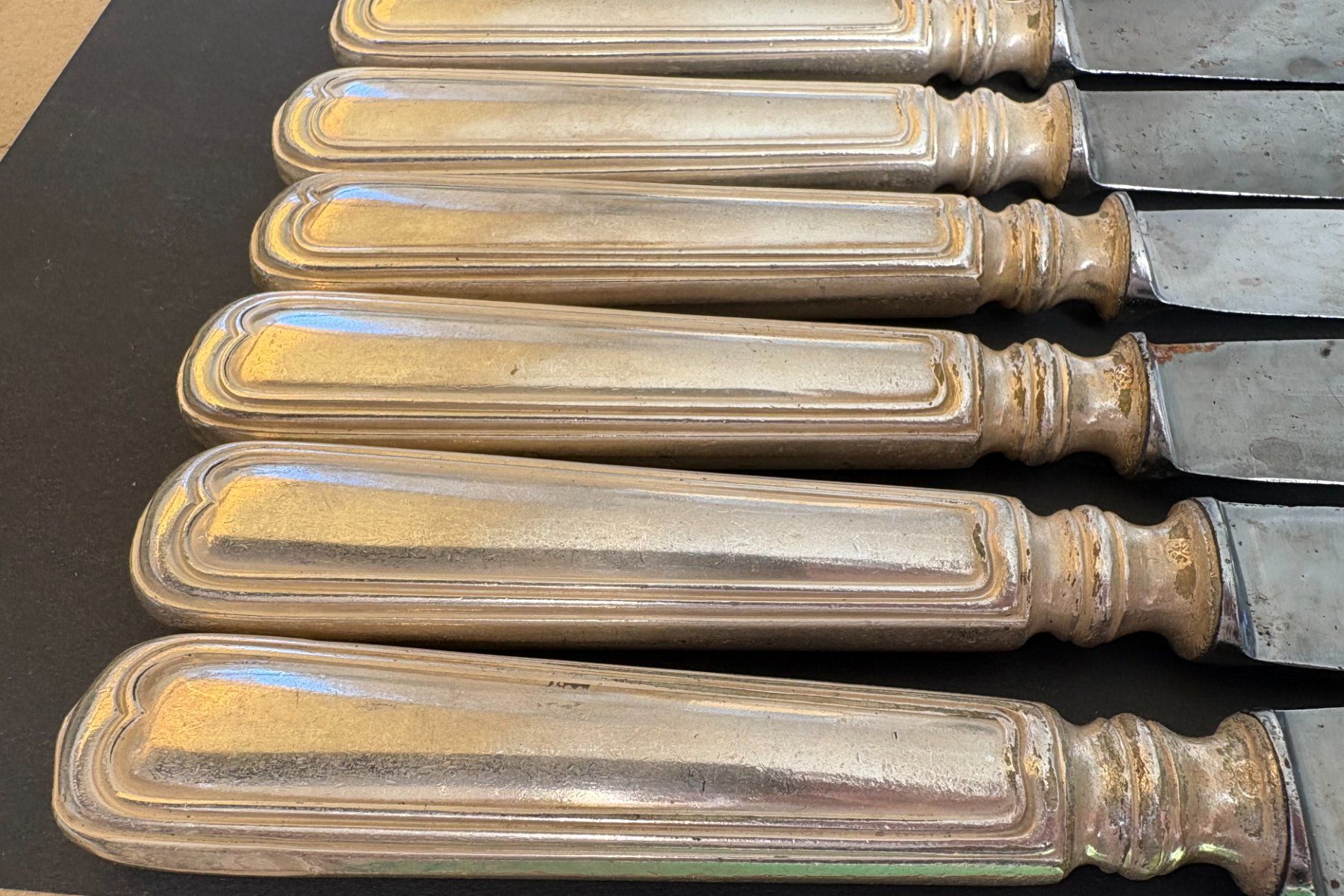 Couteaux: 9 VINTAGE MESSER 90 SILBER – D'occasion à Ostermundigen par wini63 3
