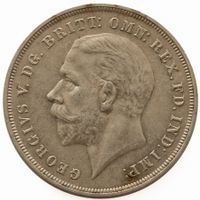 Grossbritannien 1 Crown 1935 George V. Silber