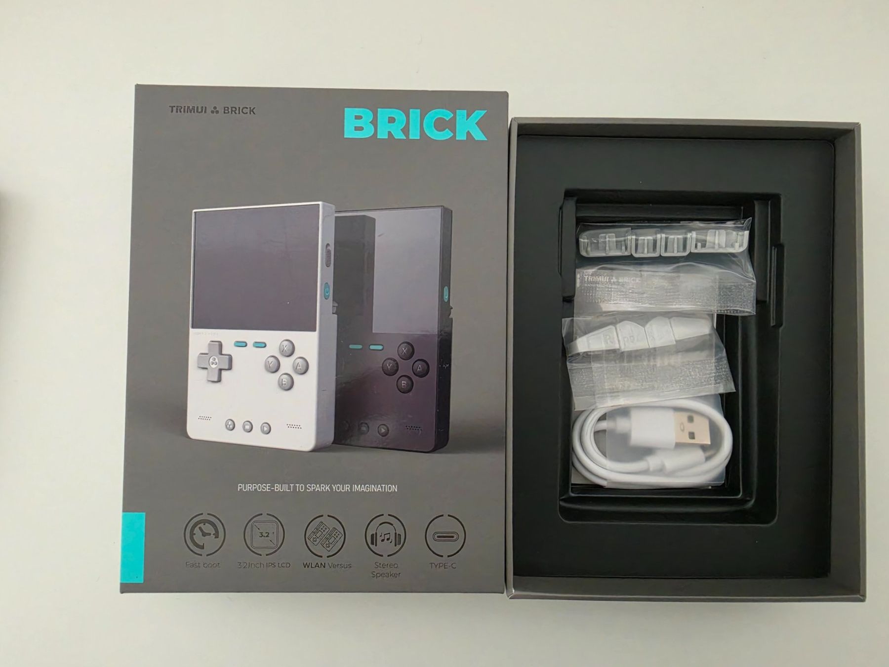 Console: Trimui Brick Weiss Retrohandheld – Nuovo (secondo la descrizione) da Reinach AG venduto da mali.kes 3