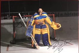 Richard Bucher 1955-2012 HC Davos Autogramm Foto 10x15cm
