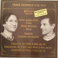 Franz Krommer – Concertos für Flöte (LP, Graf/Holliger)