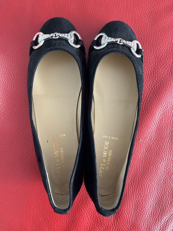 Ballerines Arti e Mode noires,pointure 39 Élégantes! (51) (Neuf avec
