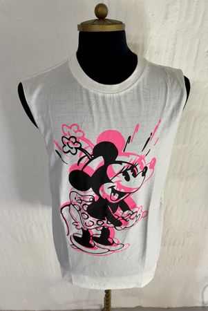 MINNIE MOUSE H&M DIVIDED Tank Top Gr. M, Disney  weiss