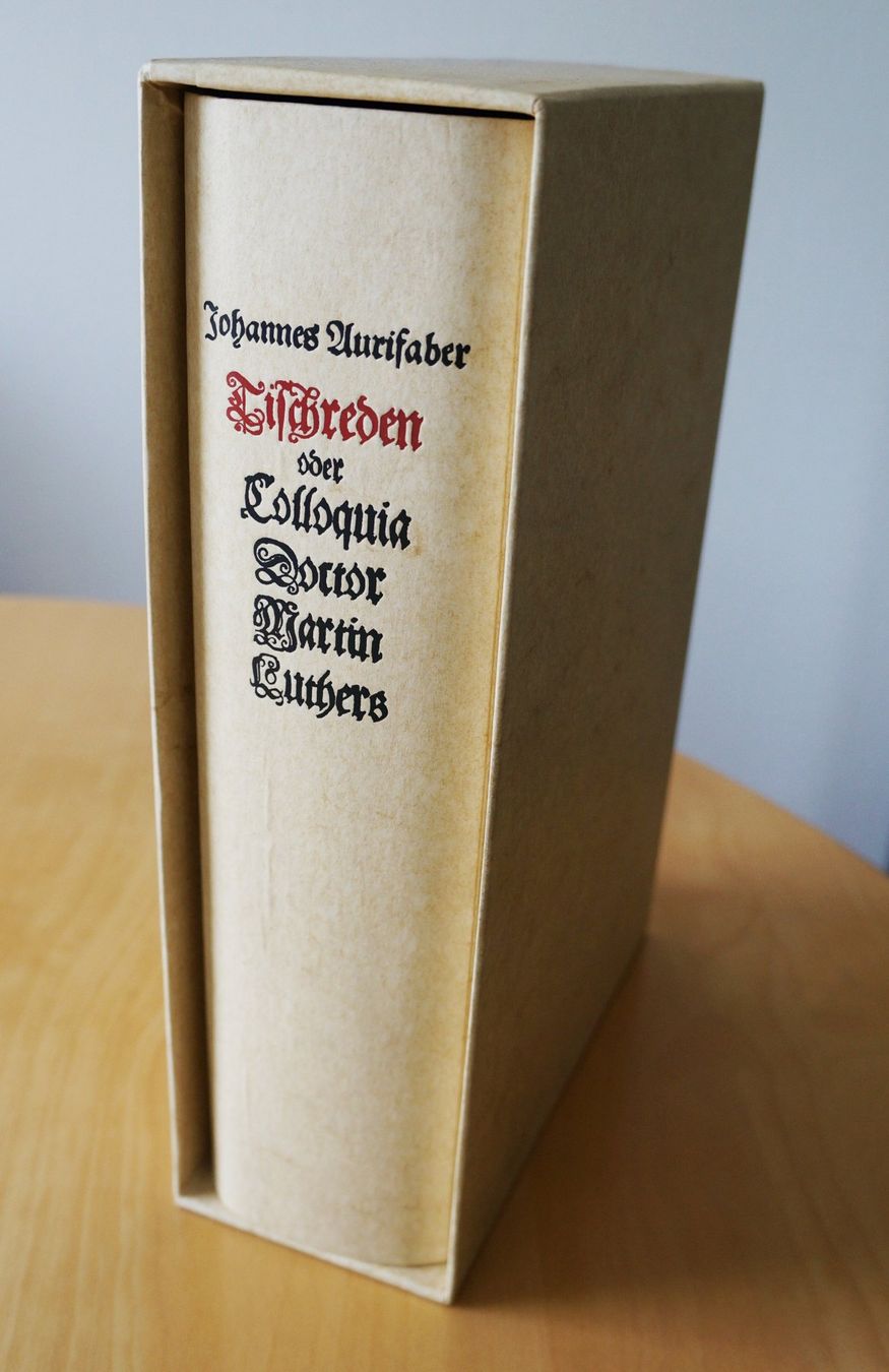 Libri: Tischreden oder Colloquia Doctor Martin Luthers – Usato da Luzern venduto da -gwunderchischtli- 1