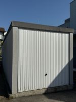 Fertiggarage in Stahlelement-Systembauweise