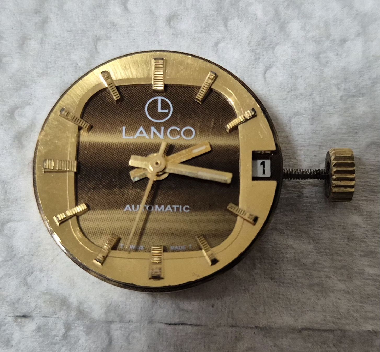 Lanco Orologi: LANCO mouvement – Difettoso da Genève venduto da BKYB