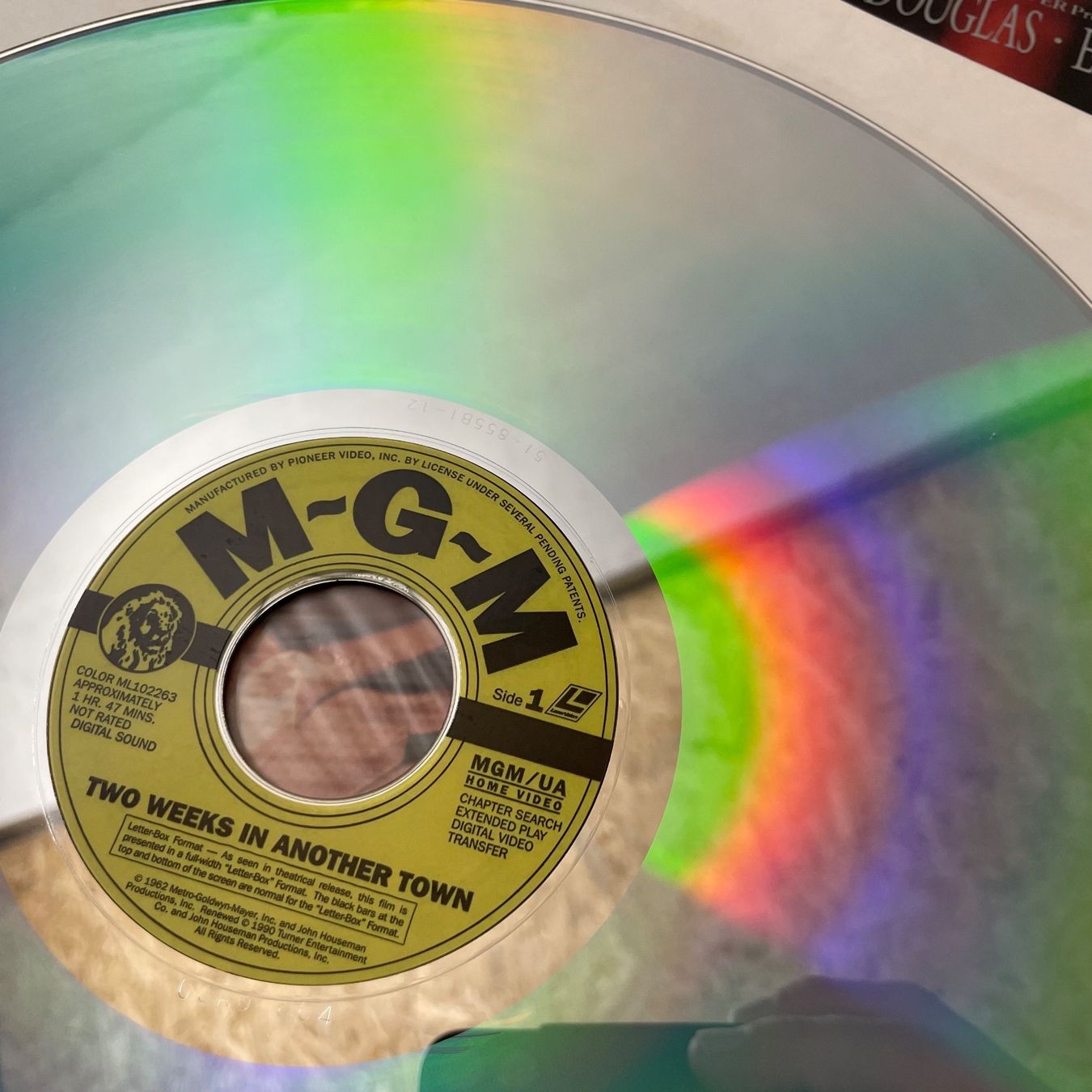 Tutti i DVDs: Two Weeks In Another Town - LASER DISC - Englisch Orig. – Usato da Stans venduto da Brode 2