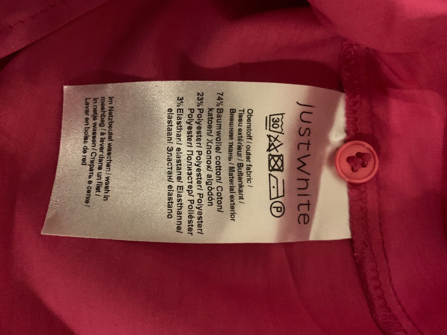Camicette: Neue Hemdbluse von Justwhite – Nuovo e nell'imballaggio originale da Lausen venduto da tiguan07 4