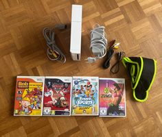 Nintendo Wii Konsole Spiele Bundle Zubehör 