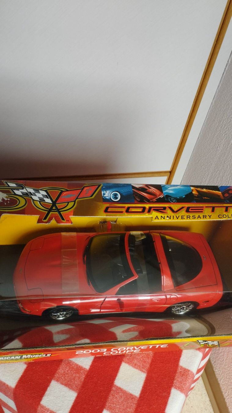 AMT/ERTL Modellini d'auto: 2003 Corvette Coupe 50th Anniversary – Usato da Chur venduto da oriori 1