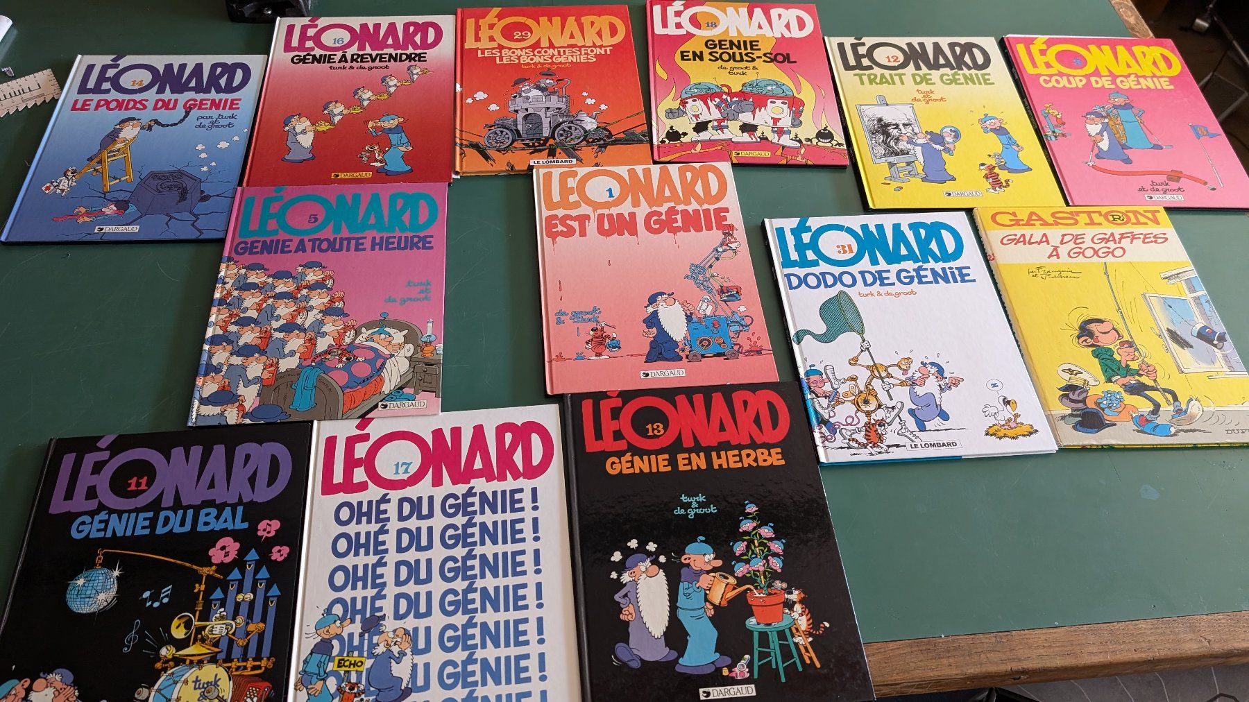 Fumetti: Gaston und Leonard Comics – Usato da Lanzenhäusern venduto da Original75 1