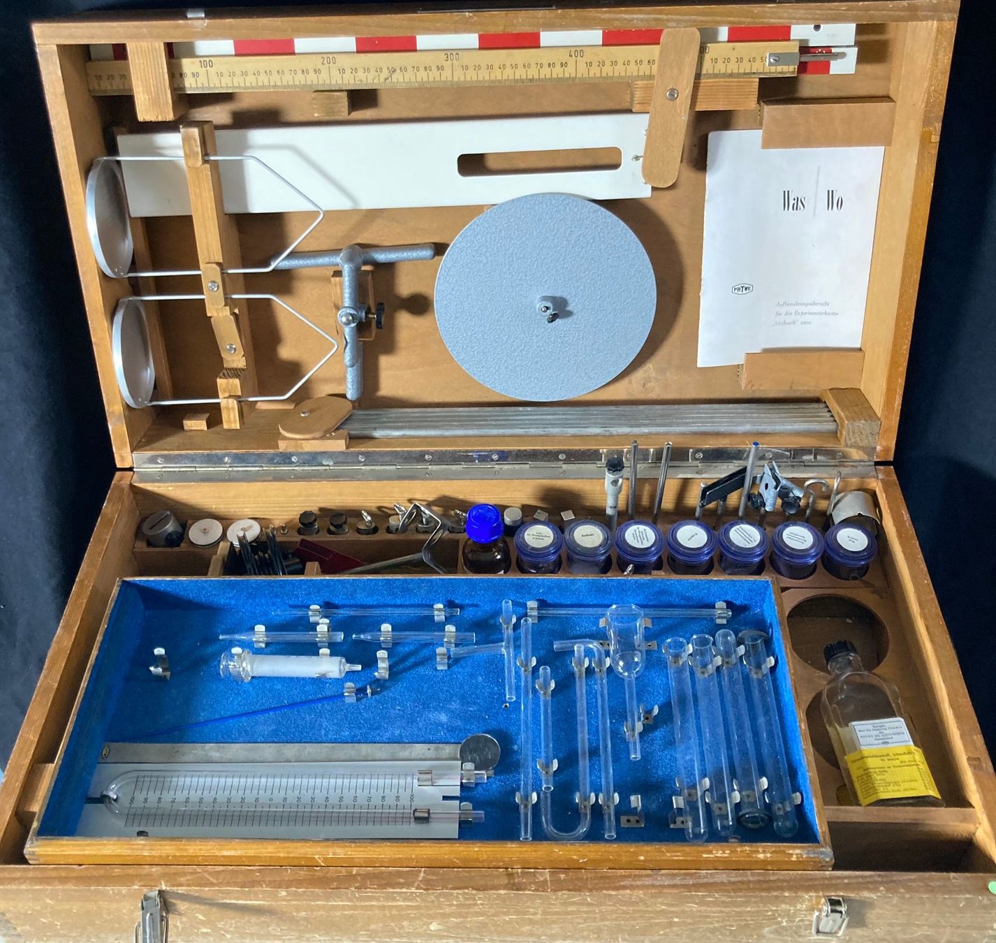 Giocattoli: PHYWE Schul-Experimentierkasten Mechanik – Usato da Luzern venduto da Solanor13