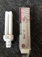 2x Biax D 13W Energiesparlampen