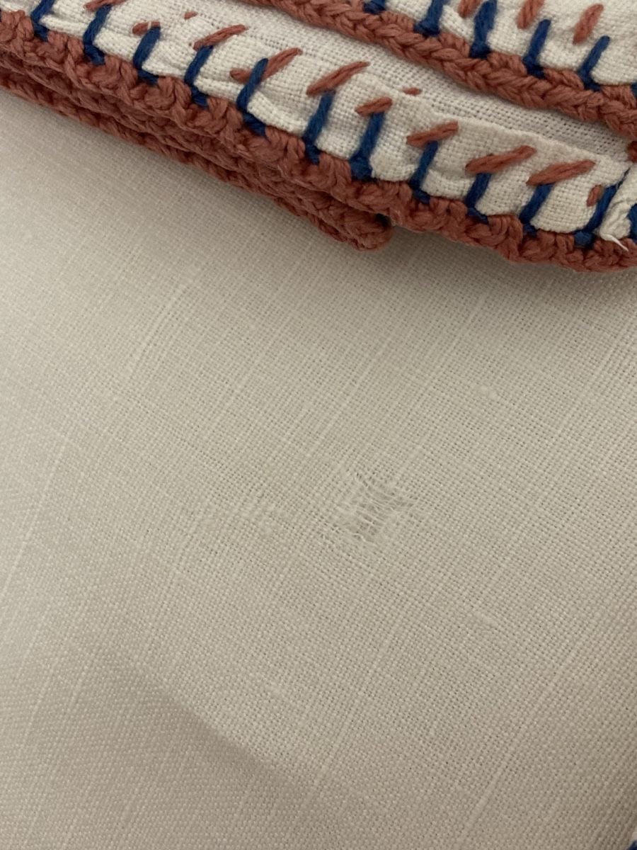 Coperte: Antike Tischdecke mit Servietten – Usato da Zürich venduto da Ekka 2