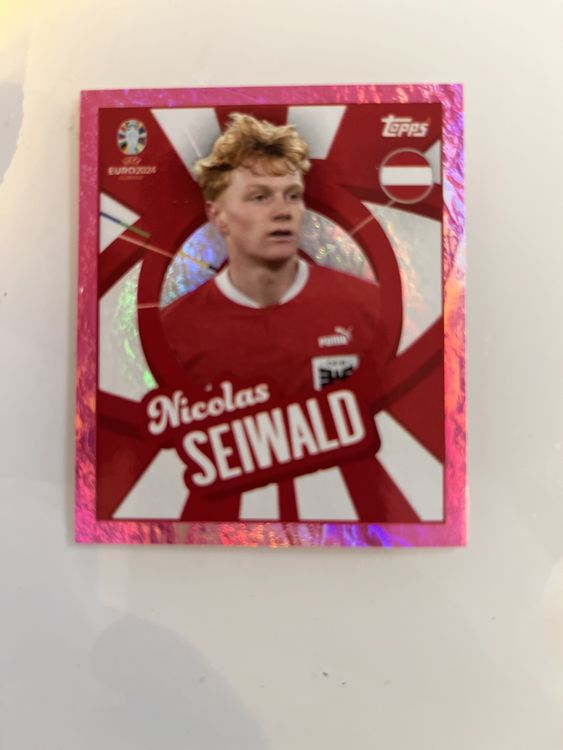 TOPPS UEFA EURO 2024 EM - Zan Vipotnik SVN PTW - Grün green - Parallel
