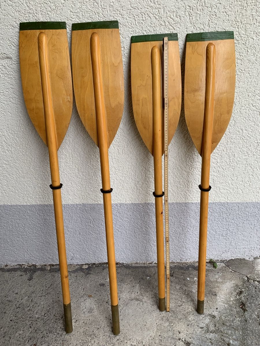 Gommoni, kayak & canoe: Vintage Holzpaddel – Usato da Egg b. Zürich venduto da ohtannenbaum 1