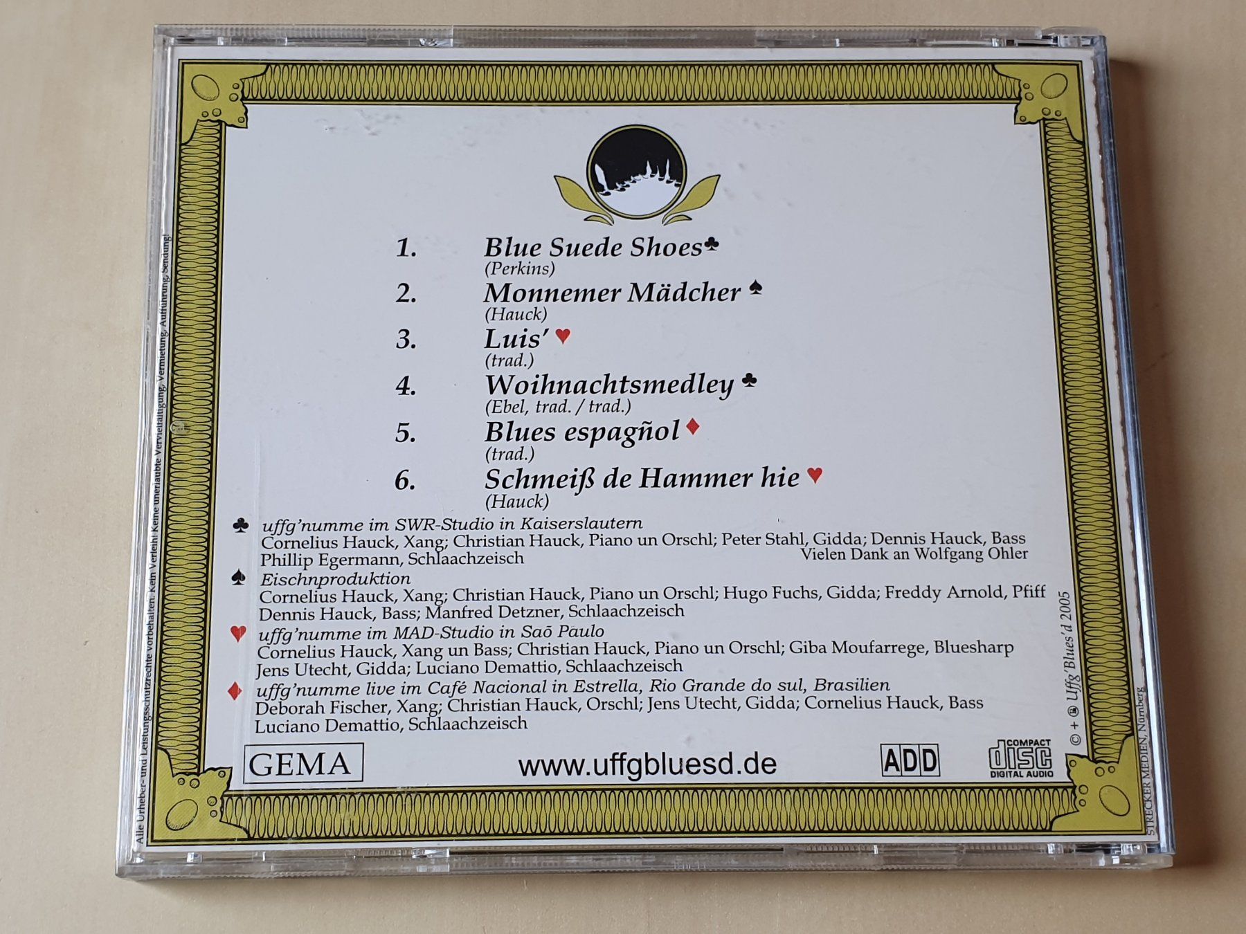 CDs: Boogie Woogie Schuh Uffg'Blues'd – D'occasion à Stansstad par collectorsshop 1