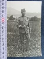 SCHWEZER ARMEE MILITÄR KORPORAL IM FELD ANTIK AK