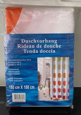 Tende: Neuer Duschvorhang Textil, 180x180 cm – Nuovo e nell'imballaggio originale da Neuenkirch venduto da rofolo