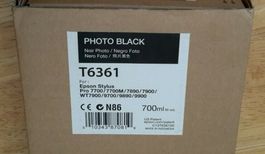 Epson Stylus Pro 7700/7900/9700/9890/9900 PBK Patrone, T6361